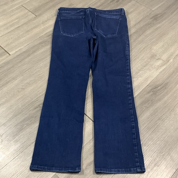NYDJ Maryland Straight DarkWash Stretch Jeans size 12 - Picture 2 of 10